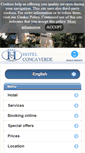 Mobile Screenshot of hotelconcaverde.it